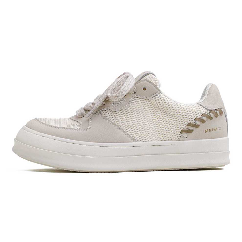 馬登男鞋 夏季男士厚底小白鞋低幫薄款網面透氣輕便百搭休閒板鞋