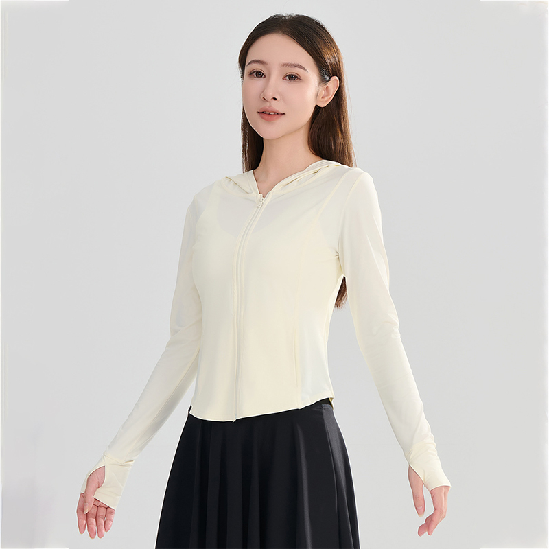 修身防曬衣夏季防紫外線外套冰絲涼感速乾透氣連帽防曬衣