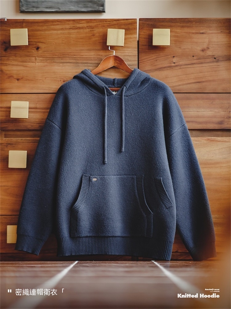 馬登工裝 美式休閒重磅連帽針織衫衛衣Cityboy套頭加厚外套