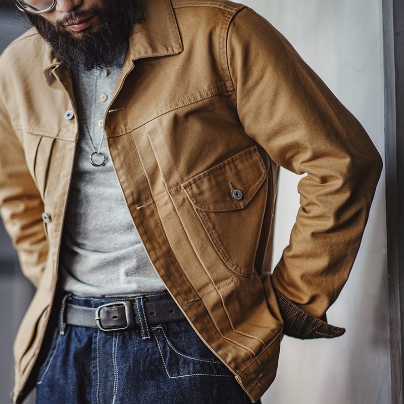 馬登工裝 美式復古西部牧場夾克美拉德重型帆布牛仔外套