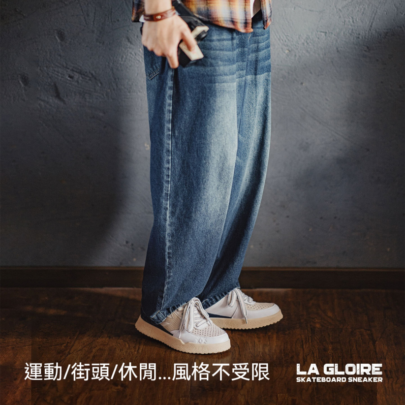 馬登男鞋 Legacy箭頭厚底板鞋復古小眾軟底美式拼接低幫休閒鞋