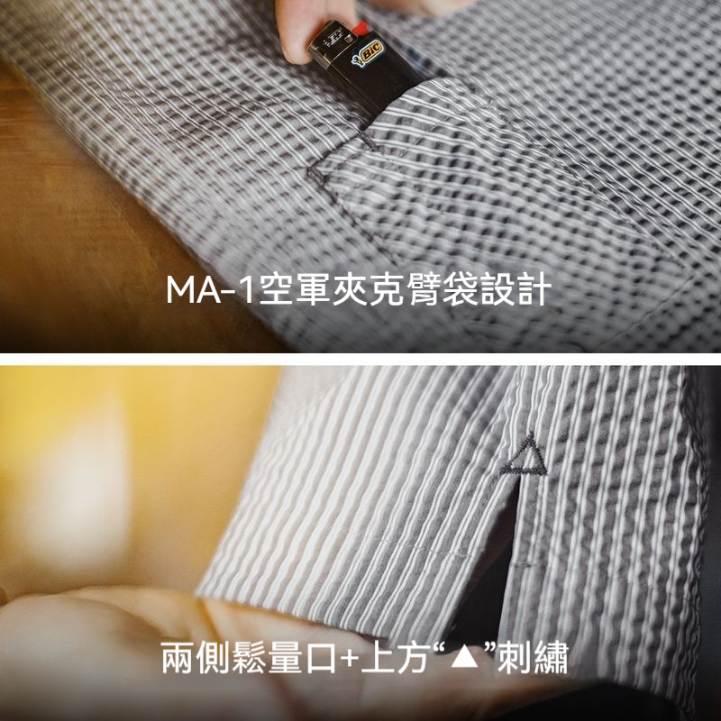 馬登工裝 美式休閒泡泡紗短褲棉透氣日系通勤簡約五分褲男春夏
