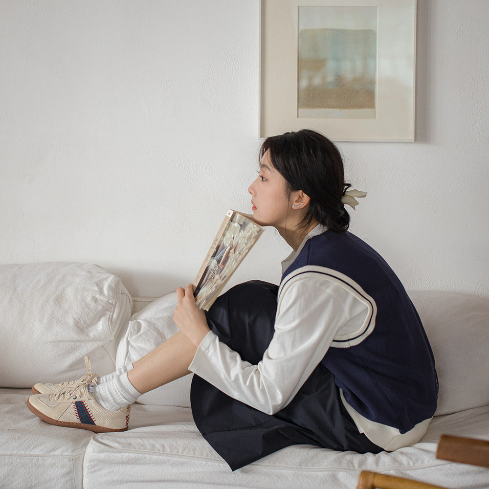 馬登女裝 復古棒球德訓鞋小白鞋運動小眾板鞋休閒鞋