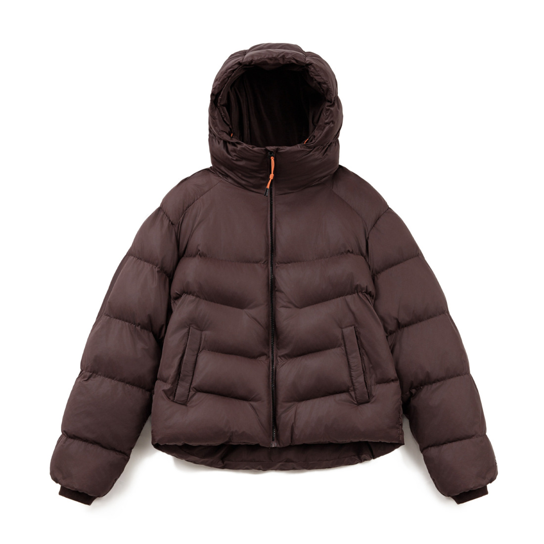 馬登女裝 美式連帽立領寬鬆加厚泡芙麵包絎縫棉衣氣絨棉服外套秋冬