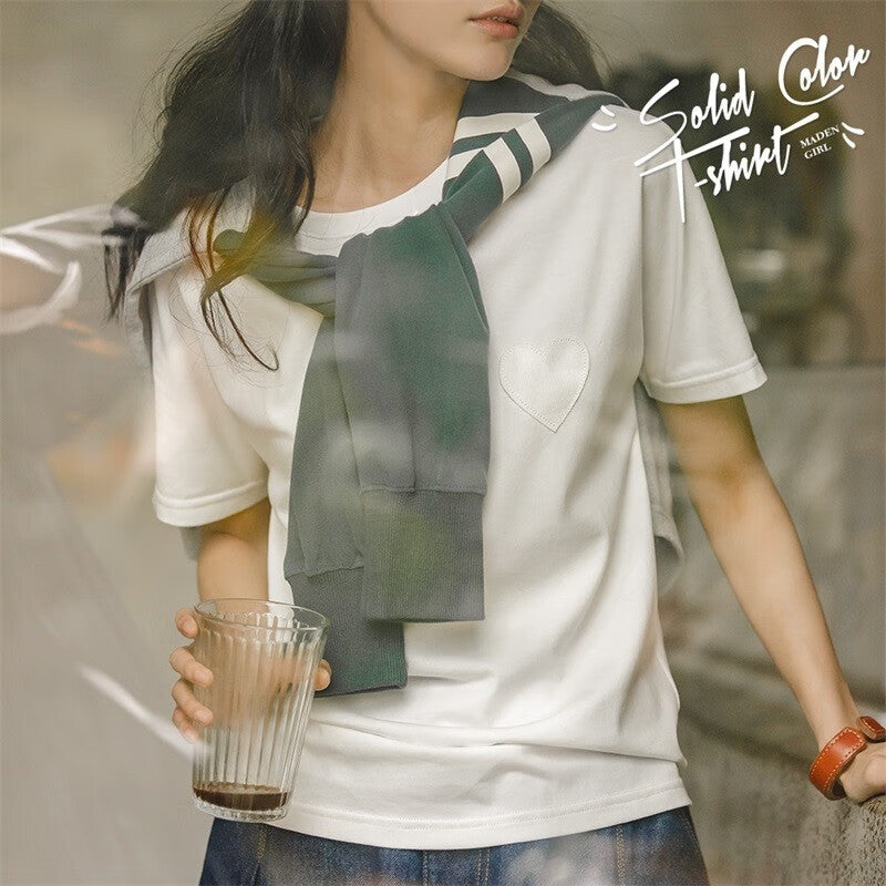 馬登女裝 休閒冰絲凉感T恤夏季基礎款正肩圓領短袖上衣打底衫
