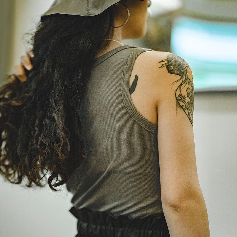 馬登女裝 百搭針織背心夏季辣妹打底小吊帶美背修身工字運動背心