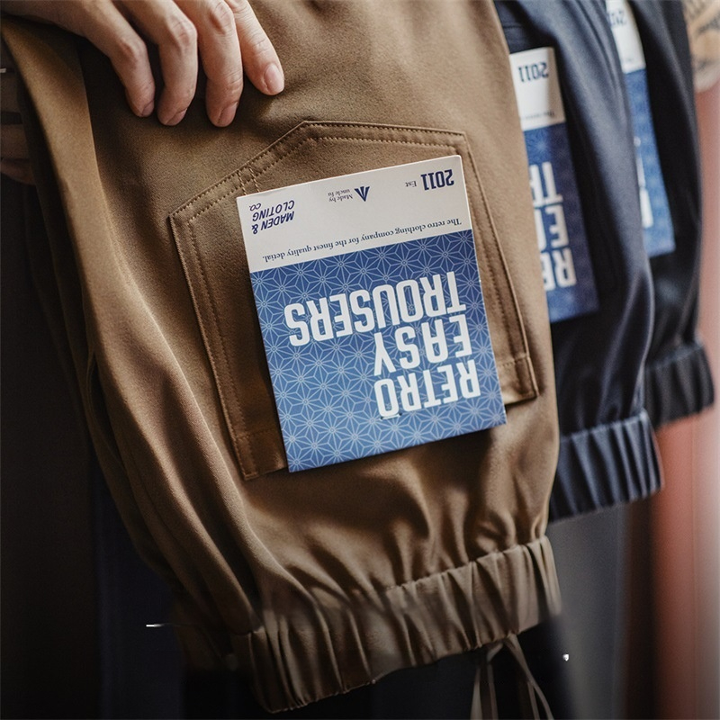 馬登工裝 美式四面彈Easypants休閒褲免燙抗皺寬鬆直筒西褲男秋季