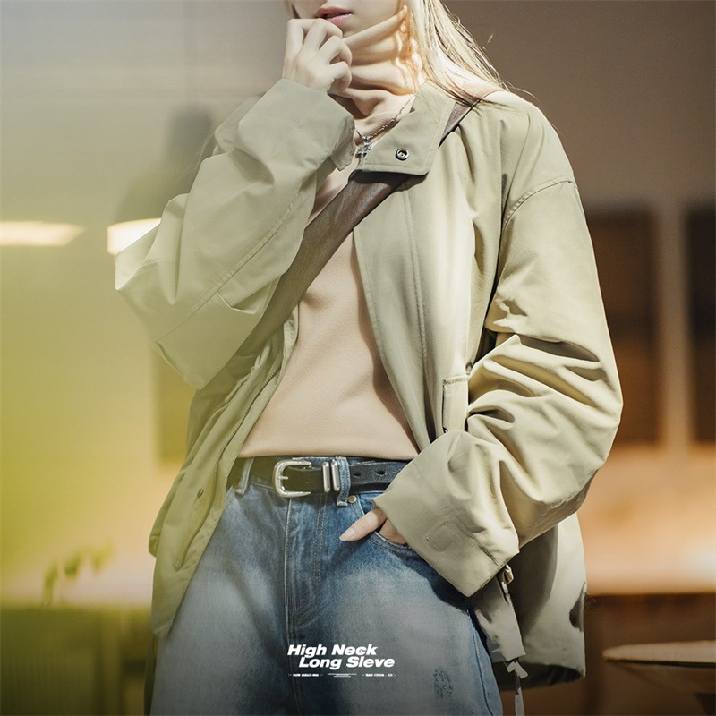 馬登女裝 緊身半高領打底衫仿德絨內搭上衣修身針織長袖T恤秋冬女