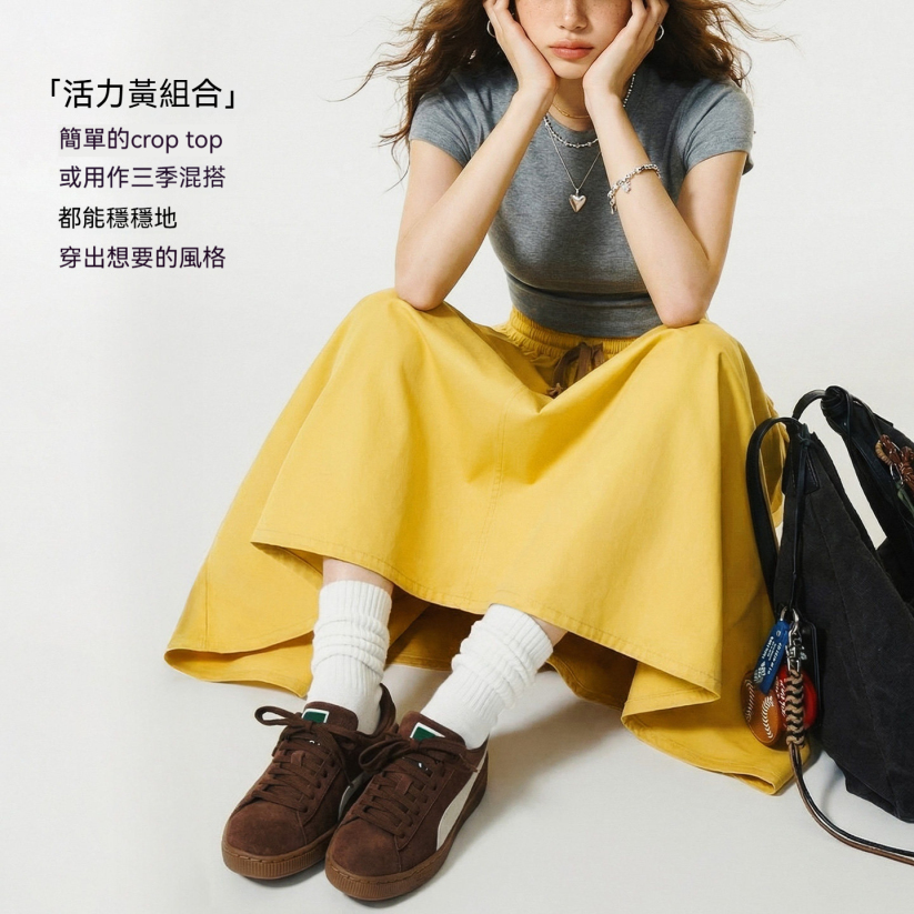 馬登女裝 美式復古鬆緊腰抽繩大裙擺半身長裙工裝A字傘裙子女士春