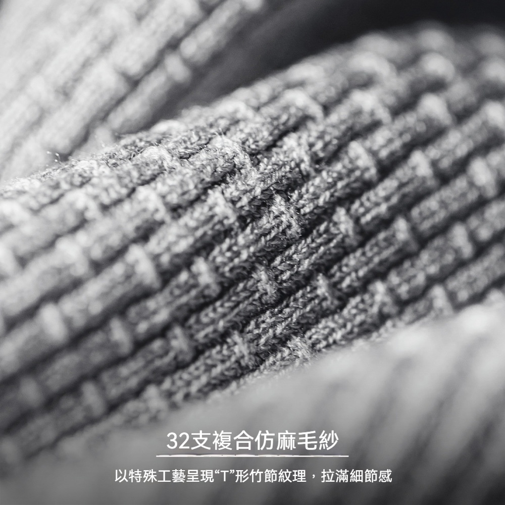 馬登工裝 美式竹節紋亨利衫短袖垂感針織灰色寬鬆半袖T恤春夏