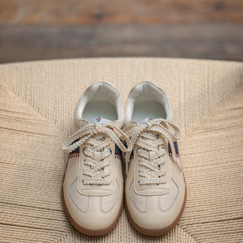 馬登女裝 復古棒球德訓鞋小白鞋運動小眾板鞋休閒鞋