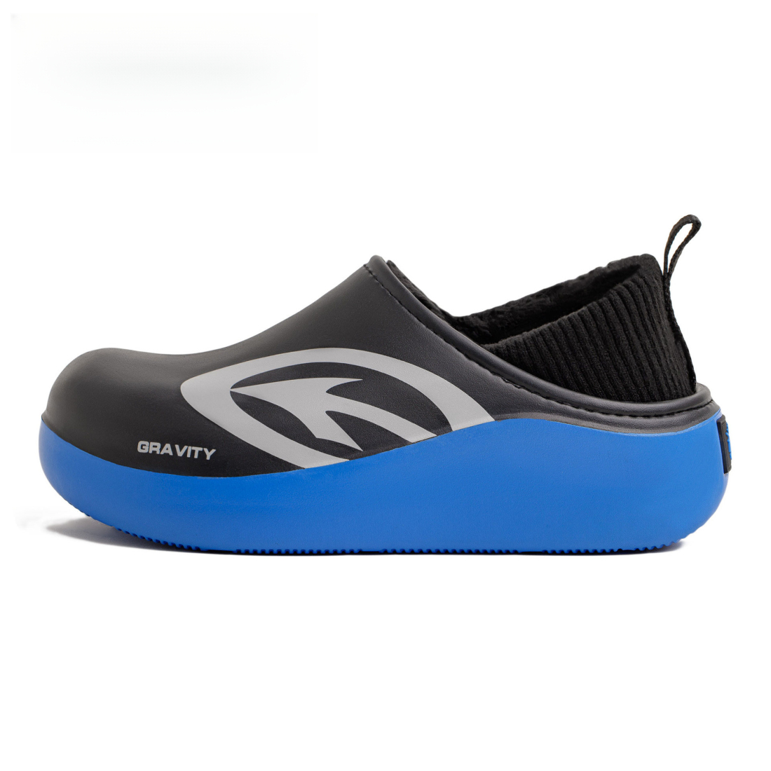 馬登男鞋 冬天一脚蹬休閒鞋加絨保暖辦公室全包跟厚底外穿男拖