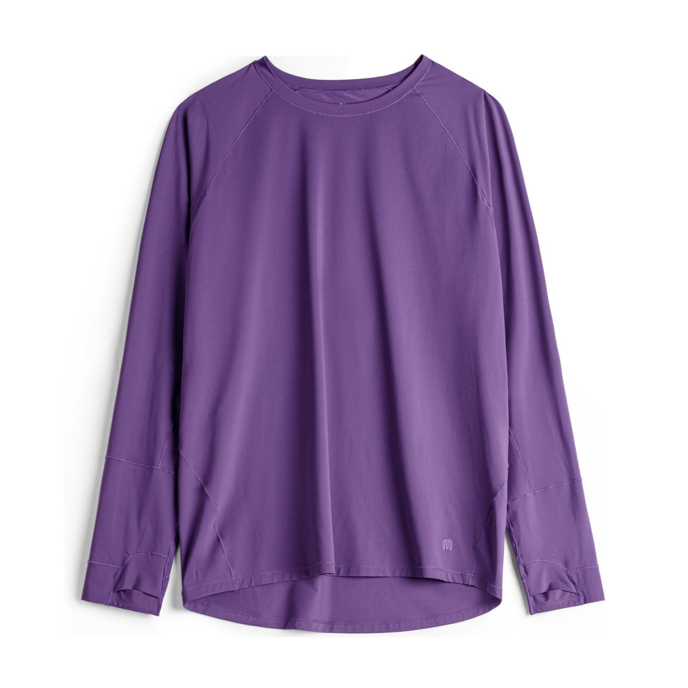 馬登工裝 美式插肩袖速幹運動T恤防曬純色長袖凉感抗菌打底衫男春