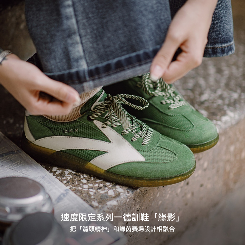 馬登女裝 德訓鞋夏季網面透氣休閒鞋復古運動阿甘鞋潮流板鞋女