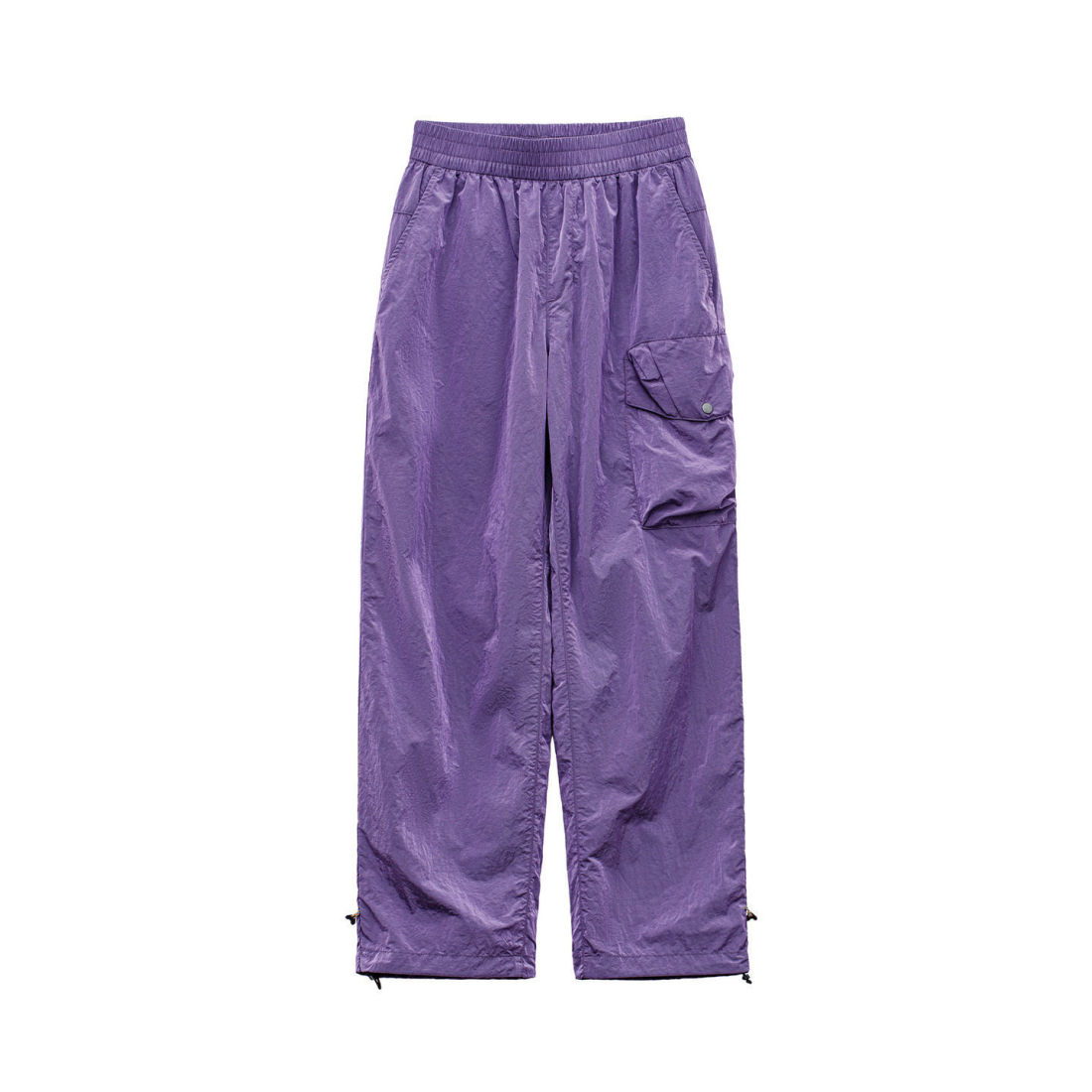 馬登女裝 寬腰頭輕薄款戶外速幹運動直筒抽繩束脚休閒工裝褲子女士春夏