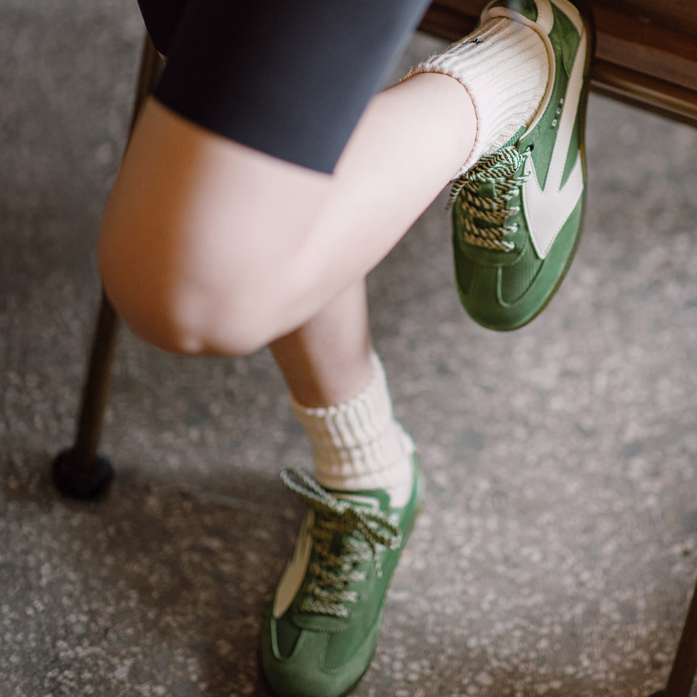 馬登女裝 德訓鞋夏季網面透氣休閒鞋復古運動阿甘鞋潮流板鞋女