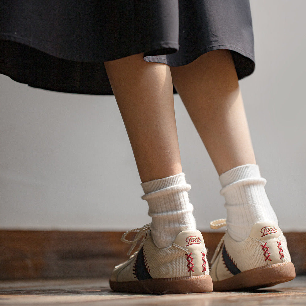 馬登女裝 復古棒球德訓鞋小白鞋運動小眾板鞋休閒鞋