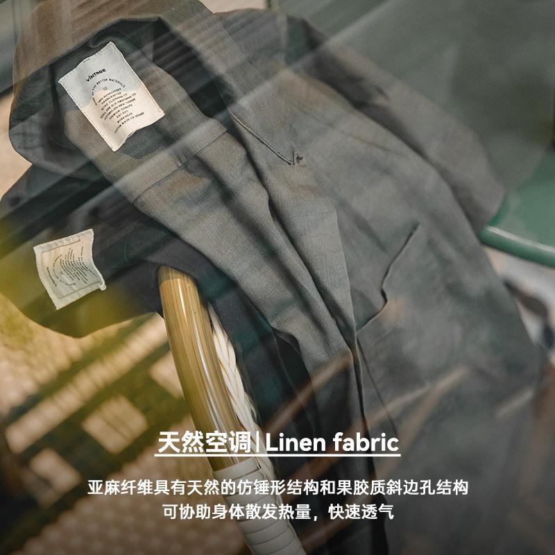 馬登工裝 古巴領寬鬆短袖襯衫透氣休閒痞帥山系襯衣