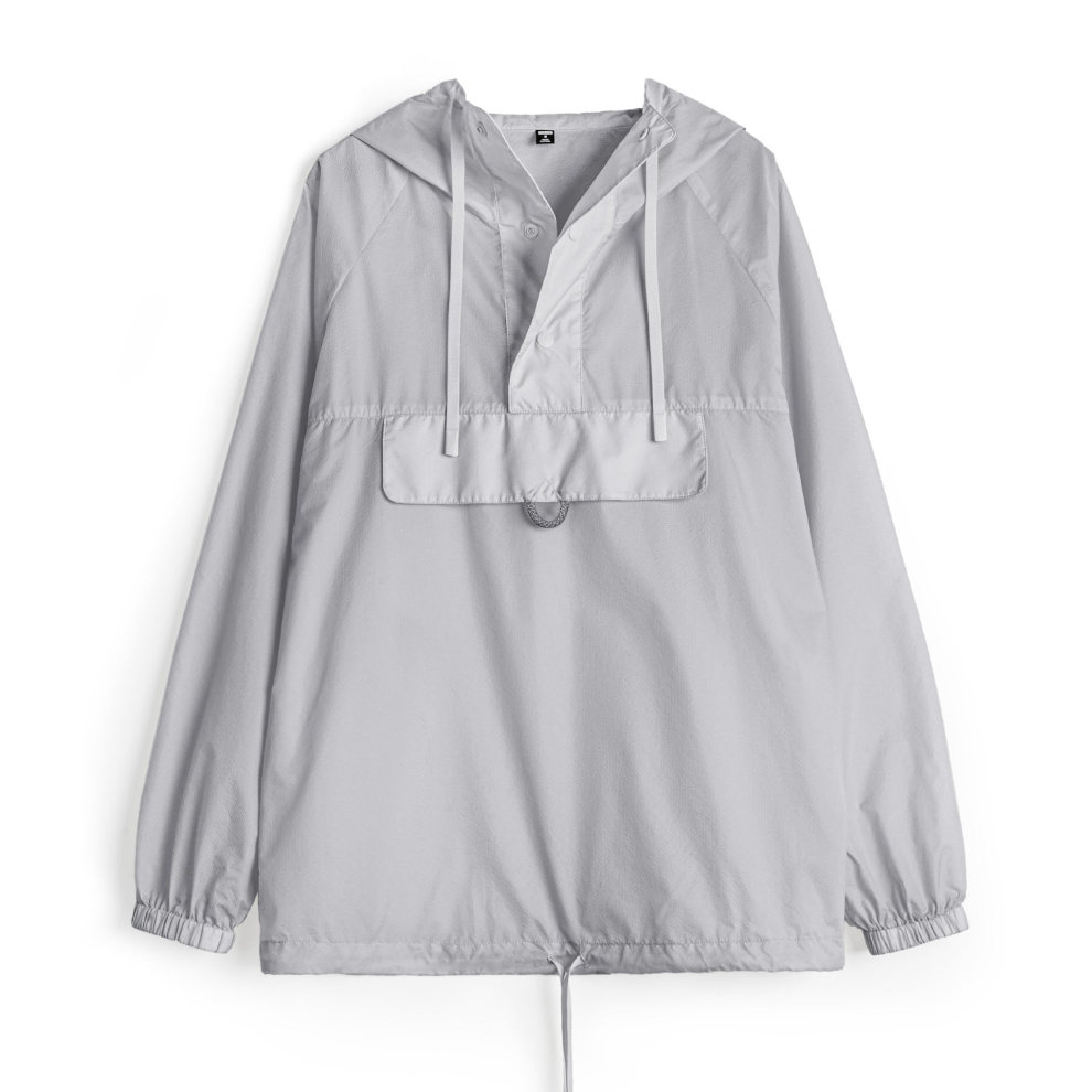 馬登女裝 山系原紗超輕薄款透氣寬鬆套頭防曬服衛衣半透明上衣罩衫女夏