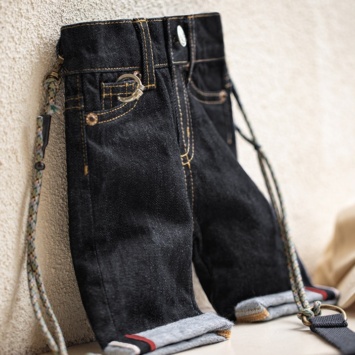 馬登女裝 Mini牛仔包設計感斜挎包休閒純色手機包時尚單肩手提包