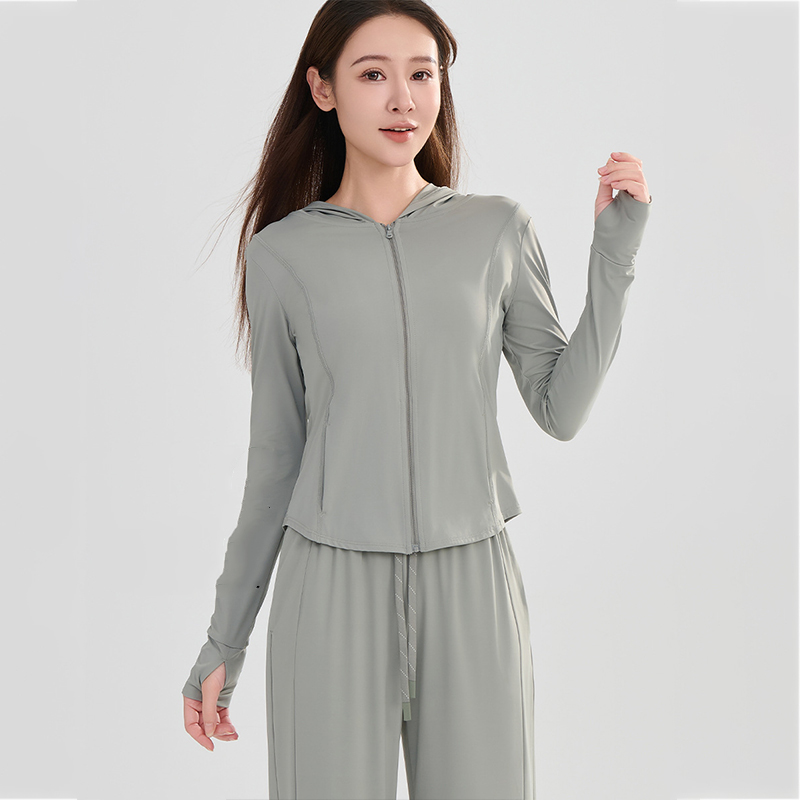 修身防曬衣夏季防紫外線外套冰絲涼感速乾透氣連帽防曬衣