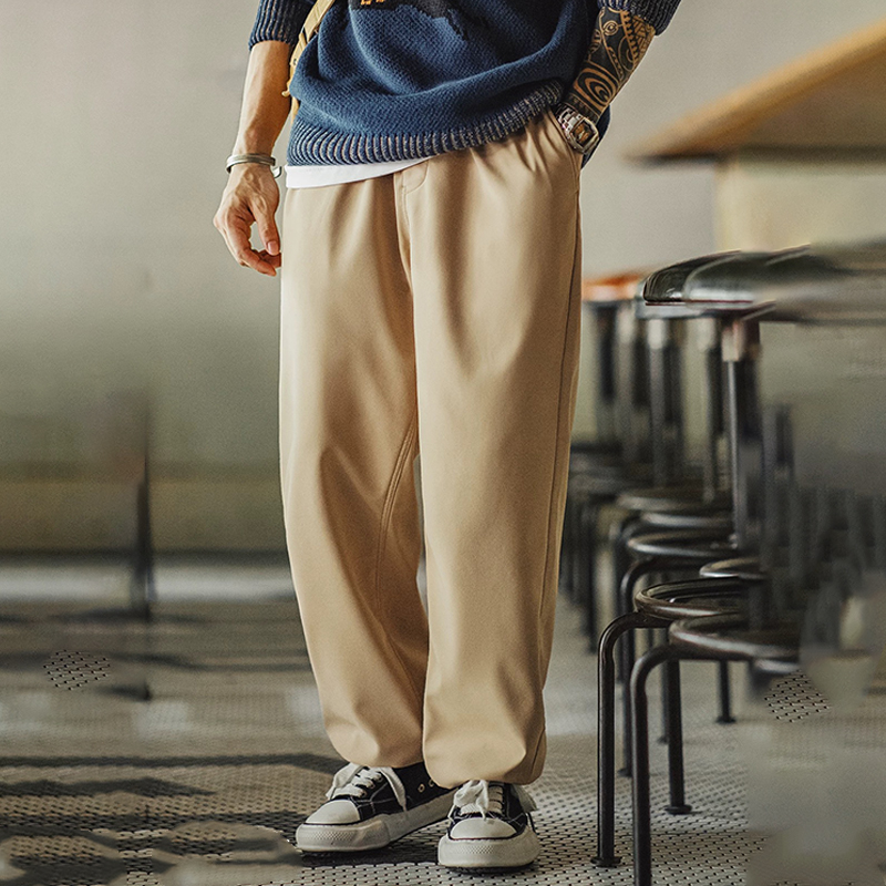 馬登工裝 美式Easypants軟殼戶外防水休閒褲加絨束脚長褲子男秋冬