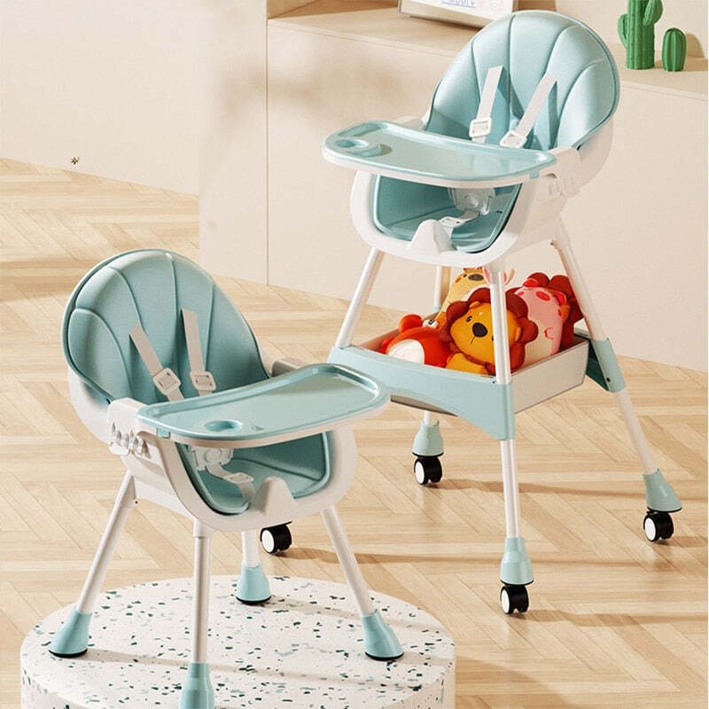 Baby High Chair 6 Months Plus, 2in1 with Footrest, Detachable Double