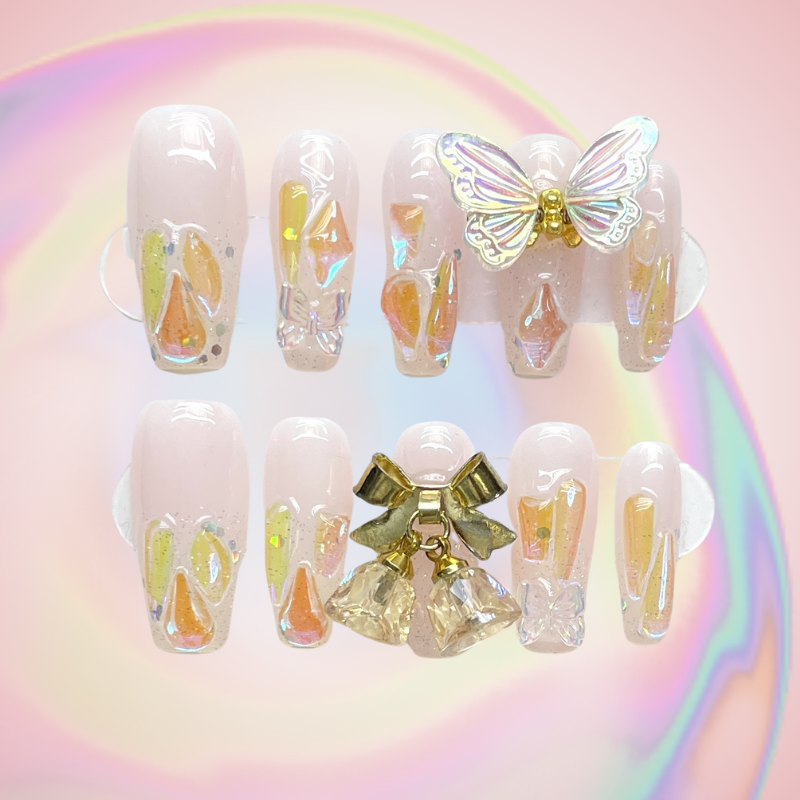 Warm Wizard (Handmade) / 10PCS Nail Set