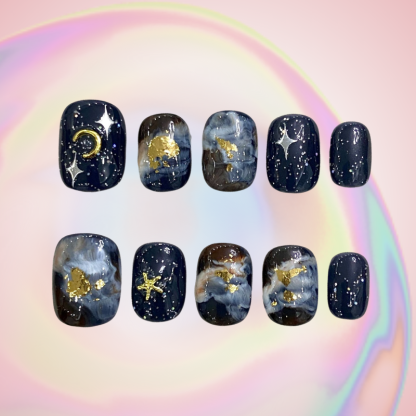 [Copy]Royal Regalia (Handmade) / 10PCS Nail Set