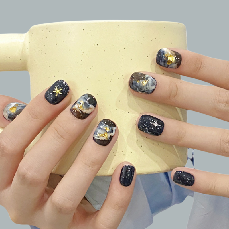 [Copy]Royal Regalia (Handmade) / 10PCS Nail Set