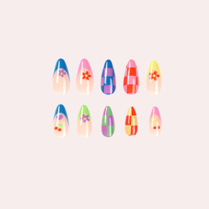 Colorful Joy 24pcs/Set Press On Nails JP1991