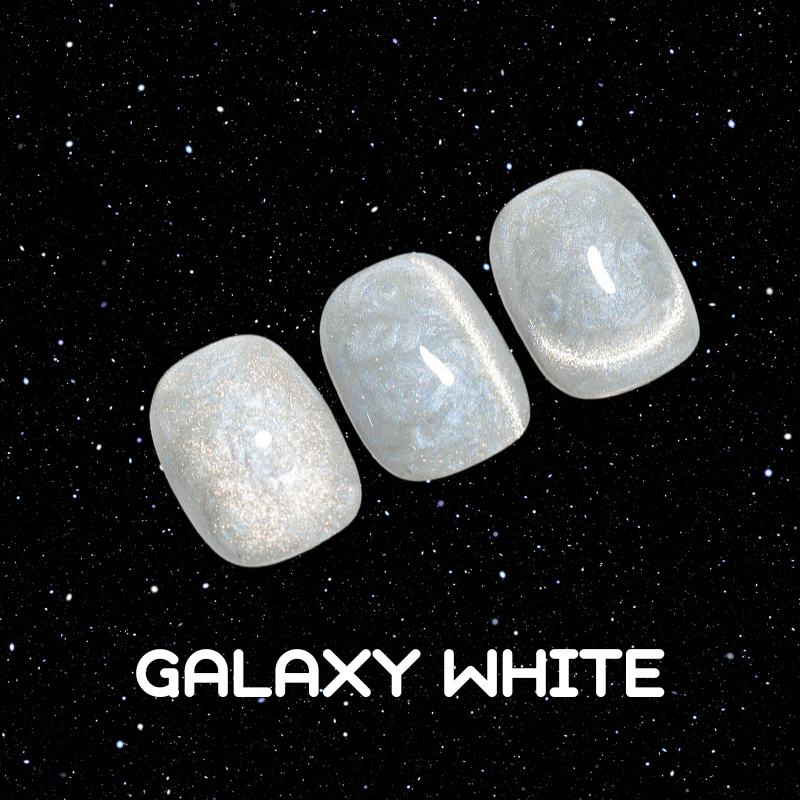 Spiral Galaxy Cat Eye Nail Gel Polish