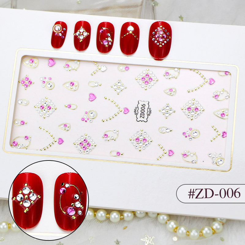 Nail Art Wrap ZD-006
