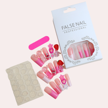 Candy Bear 24pcs/Set Press On Nails XB-81-67