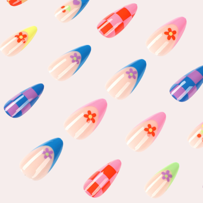 Colorful Joy 24pcs/Set Press On Nails JP1991