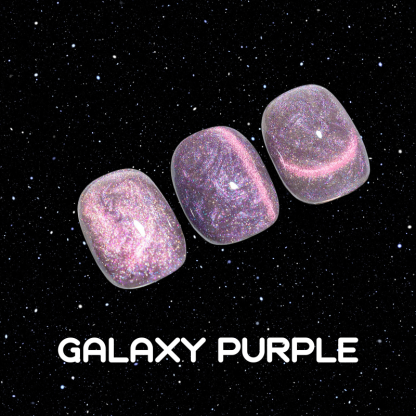 Spiral Galaxy Cat Eye Nail Gel Polish