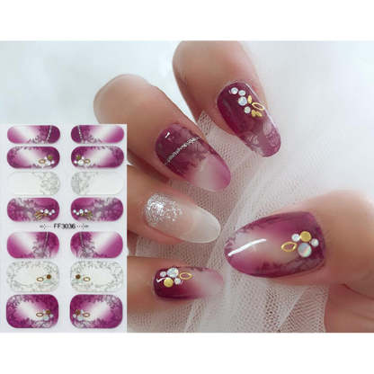 Self Adhesive Nail WrapFF3036  best seller
