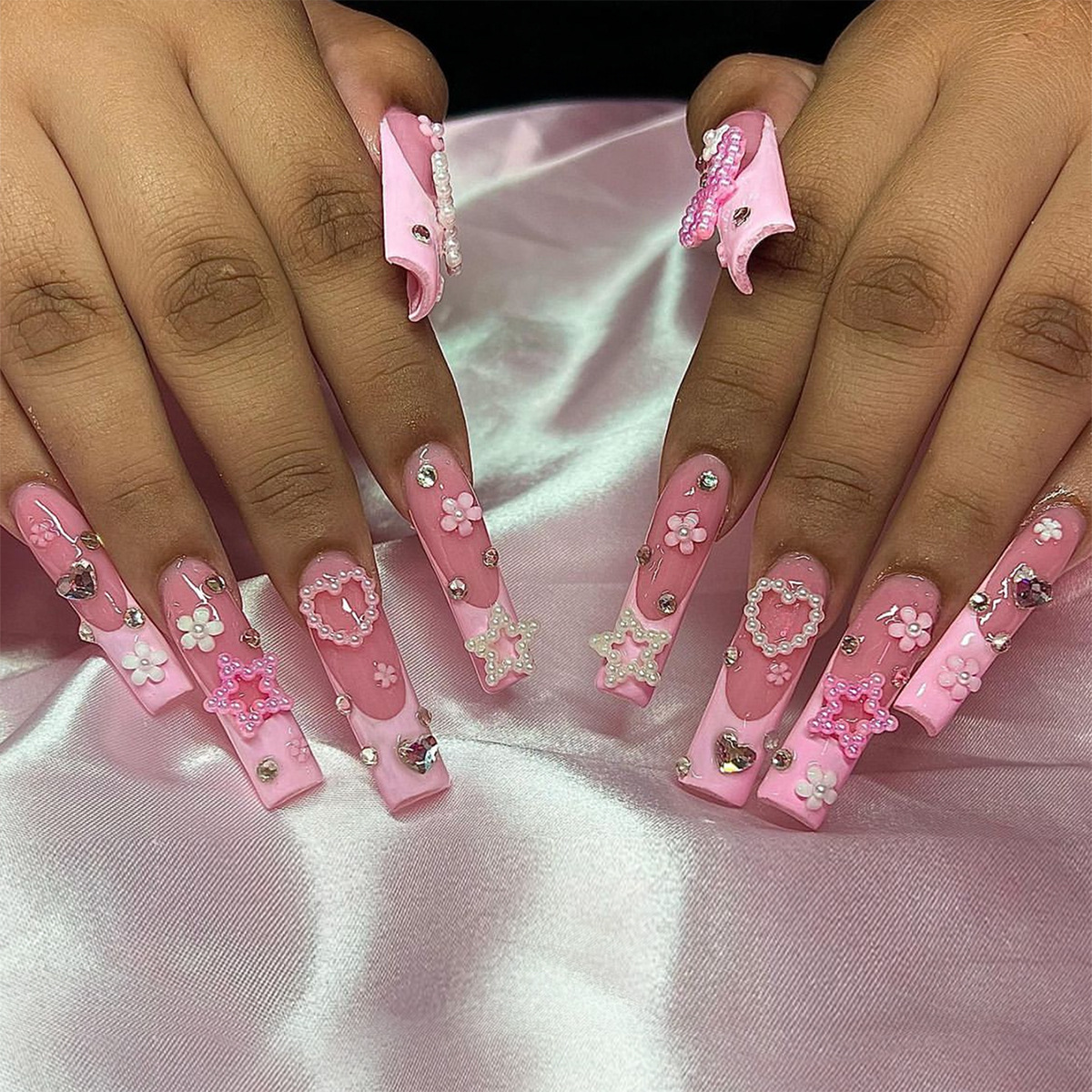 Pinky Dream 24pcs/Set Press On Nails XB-70-48