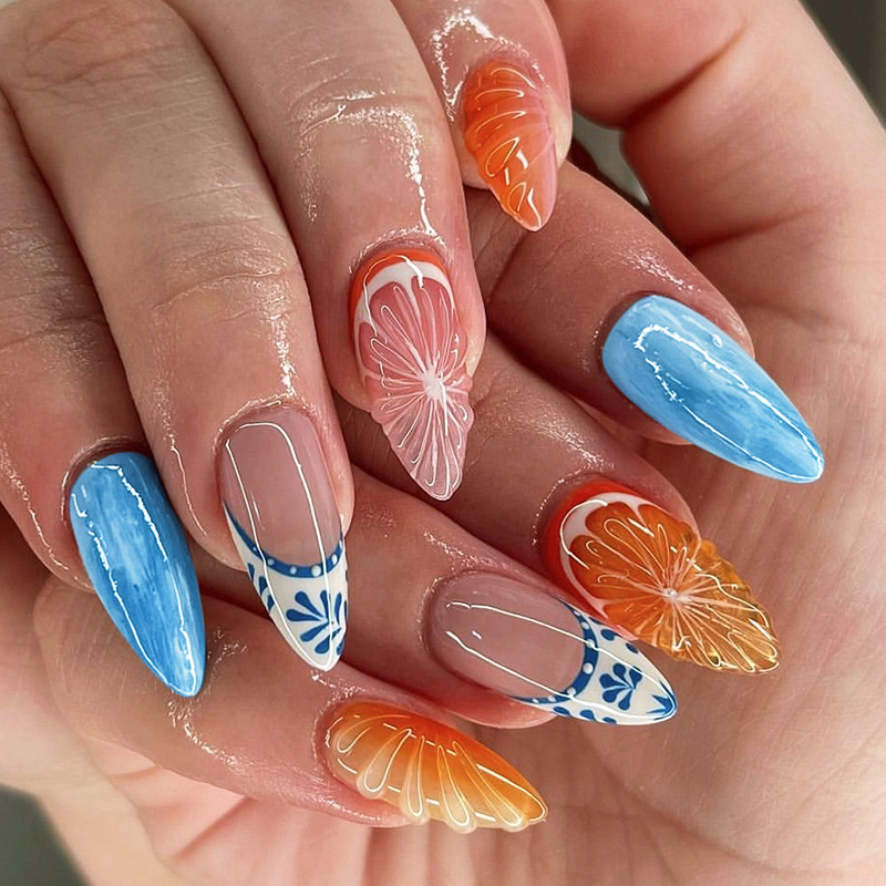 Fruit Lover Press On Nails Set