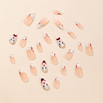 Clown Face 24 Pcs/Set Press On Nails A5-01-01