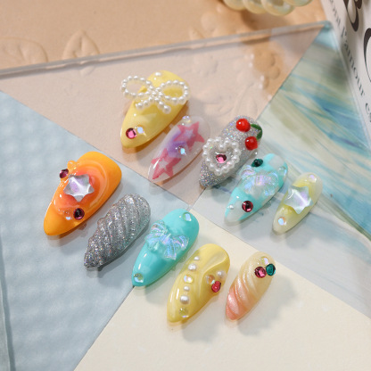 Star Princess (Handmade) / 10PCS Nail Set