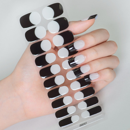 French Black White