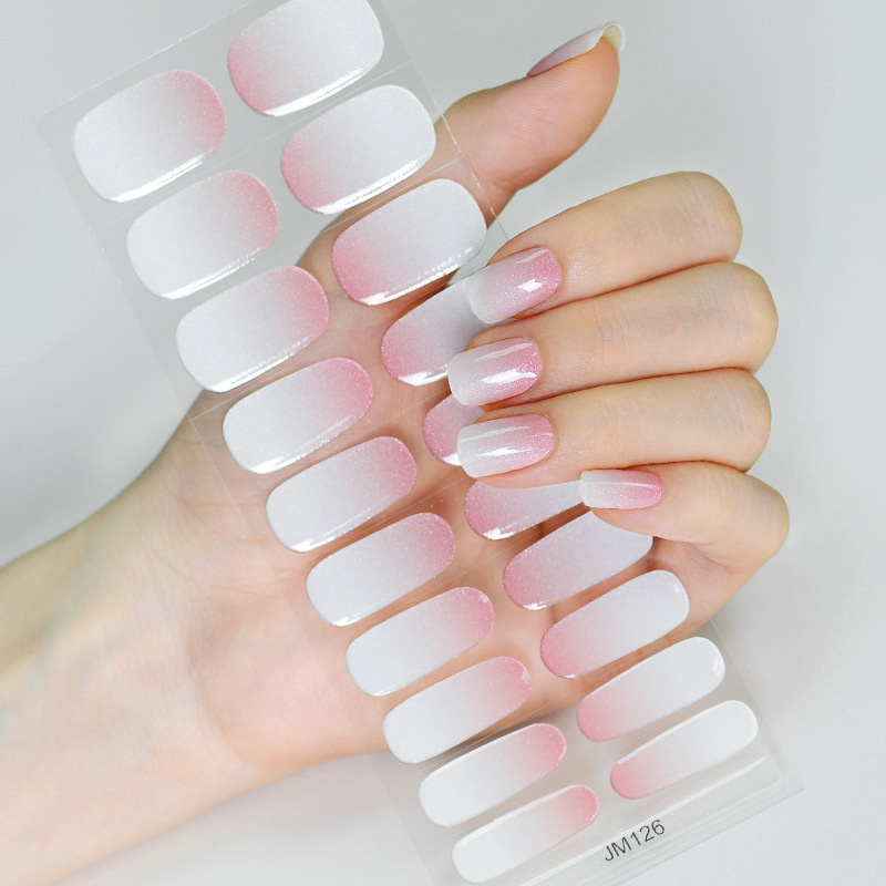 Ombre Pink White