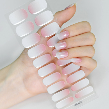 Ombre Pink White