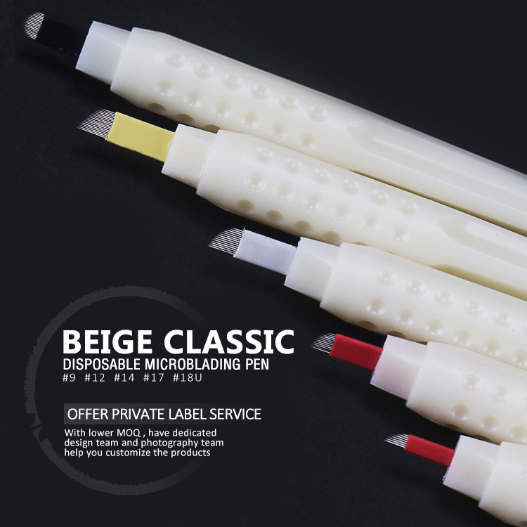 Beige Classic Disposable Microblading Pen