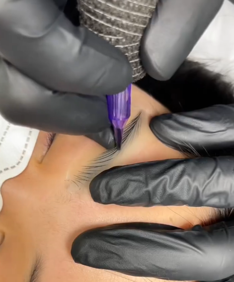 MIMIC Eyebrow Transfer Practice Sticker