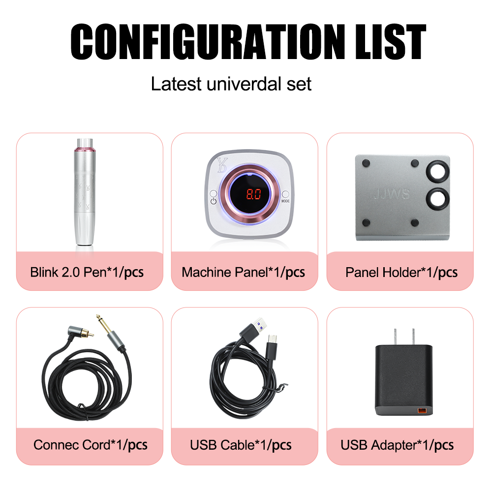 YD Blink 2.0 Inpink PMU Machine Professional Bundle