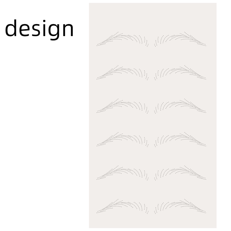 Hairstroke Silicone Practice Skin