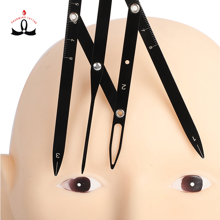 Eyebrow Ruler Positioning Measurement Tattoo Calipers 