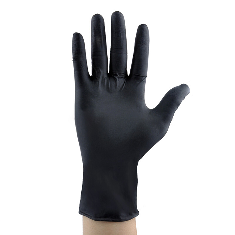 Black Disposable Nitrile Gloves